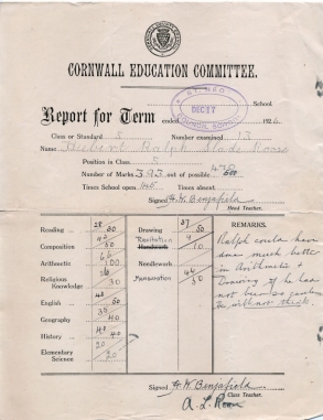 Hubert's report 1926
