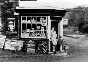 Old Shop by St Neot Bridge 1960's